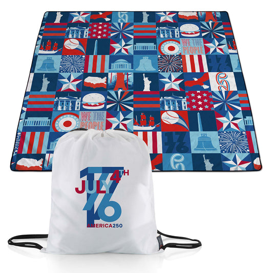 America 250 Parade Picnic Blanket and Backpack