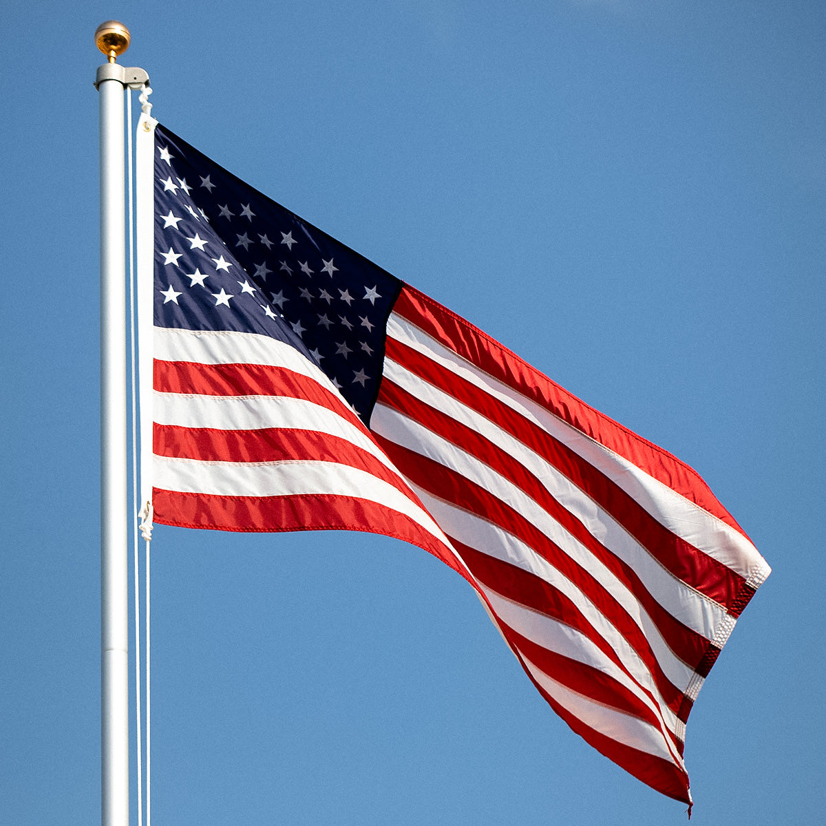 Gold Anodized Aluminum Ball Topper - 3in