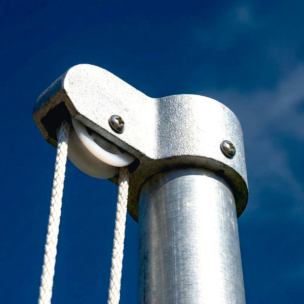 OTH Flagpole Silver Truck