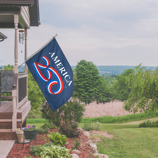 USA 250th Anniversary 12" x 18" Nyl-Glo Flag