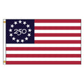 USA 250th Anniversary Betsy Ross Edition 3ft x 5ft Printed Poly-Cotton Flag