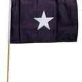 Bonnie Blue Stick Flags: Durable Poly-Cotton Heritage Flag 12in x 18in