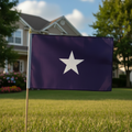 Bonnie Blue Stick Flags: Durable Poly-Cotton Heritage Flag 12in x 18in