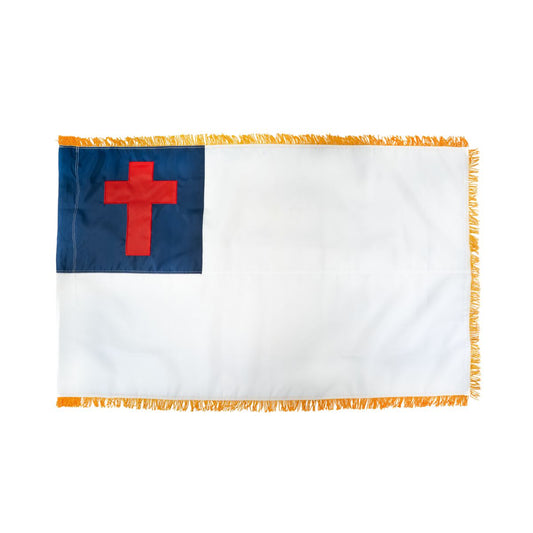 Super Tough Nylon 3' x 5' Christian Flag - Imported