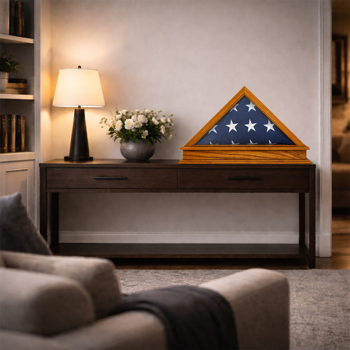 Adams Pedestal for 5' x 9.5' Flag Case