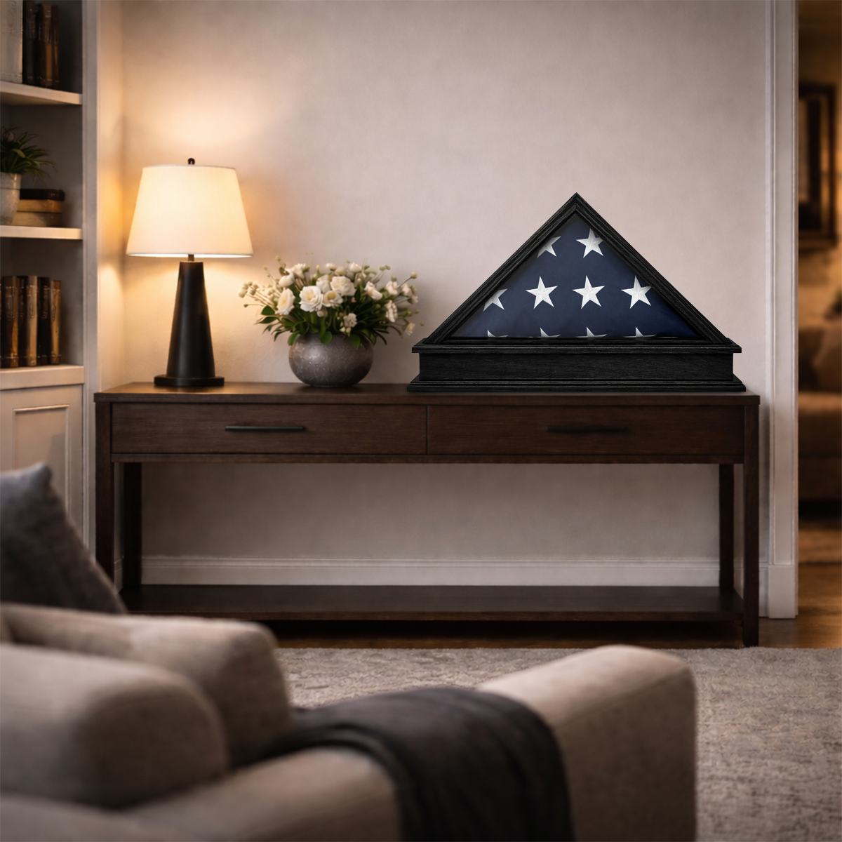 Jefferson Pedestal for 3' x 5' Flag Case