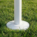 Aluminum Flash Collar - For 3" Diameter Pole - White Powder Coat