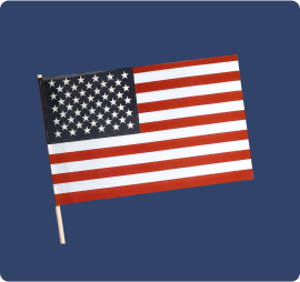 American Stick Flags
