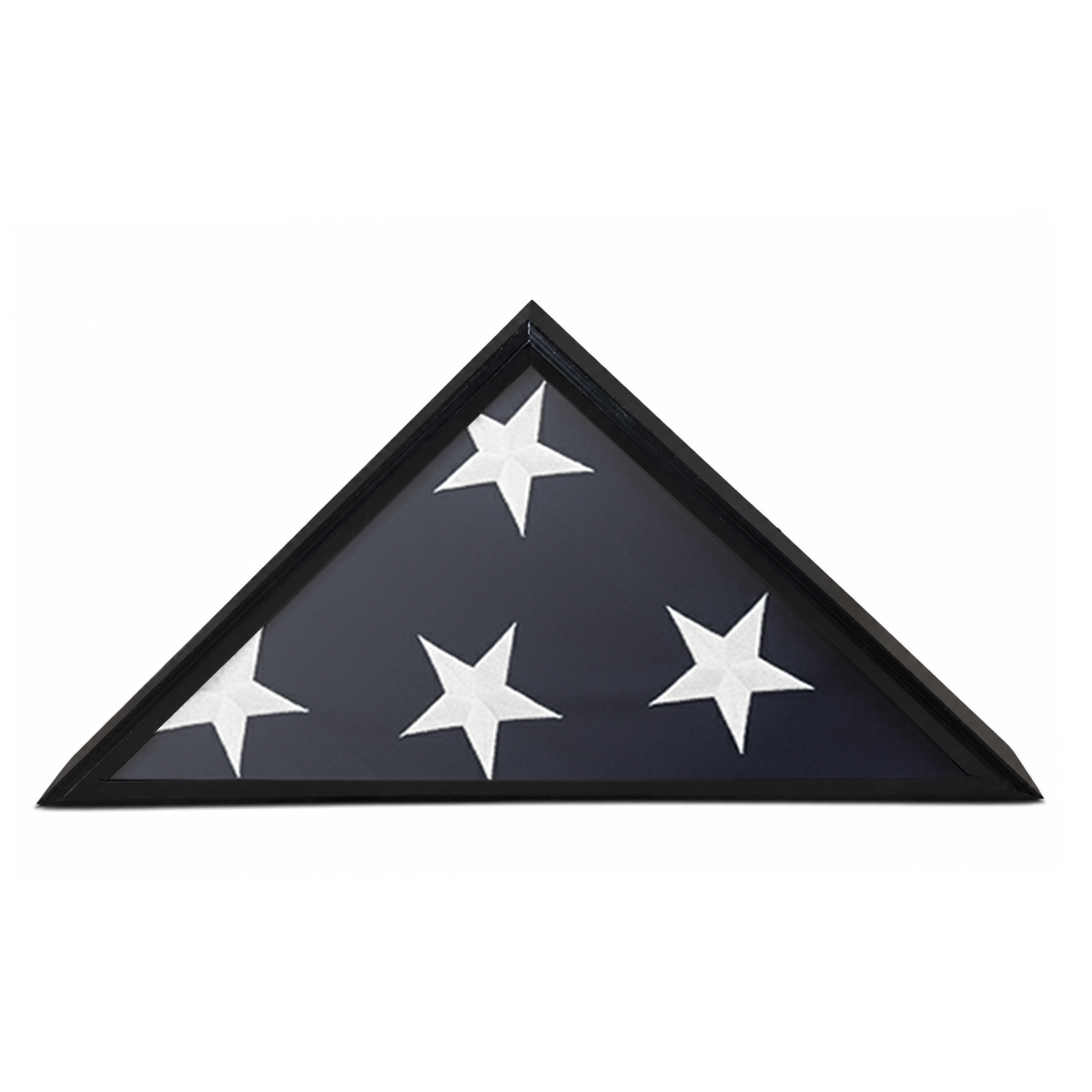 Cadet III Flag Display Case for 5ft x 9.5ft Flag - Black Cherry Case Only