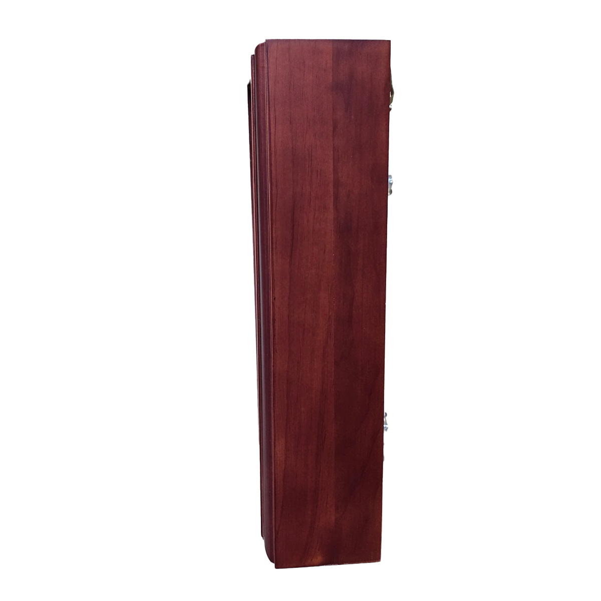 Hard Wood 5ft x 9.5ft Flag Display Case - Dark Cherry Finish