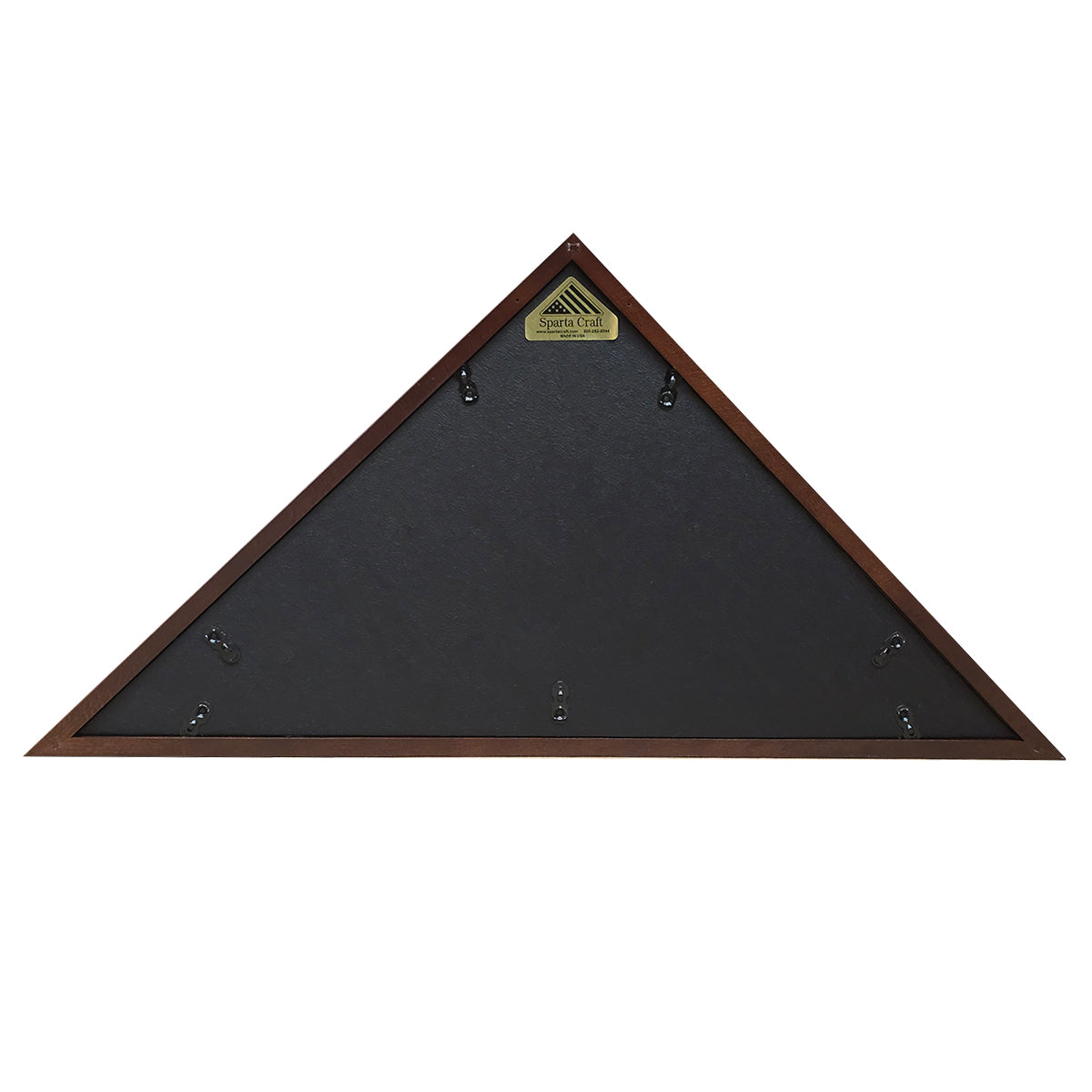Veteran Flag Display Case - Case Only - Cherry Walnut
