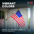 5ft x 8ft Super Tough Knitted Polyester American Flag - US Made