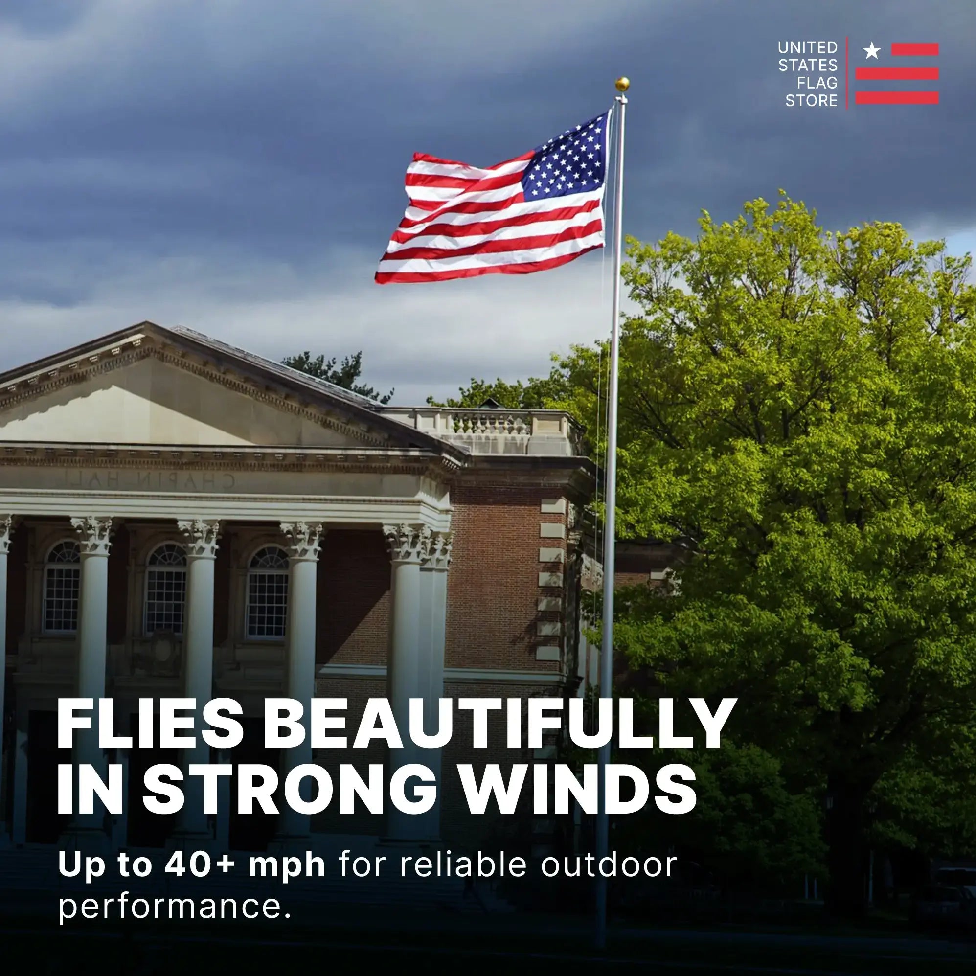 Super Tough 5ft x 8ft Super Knitted Polyester American Flag