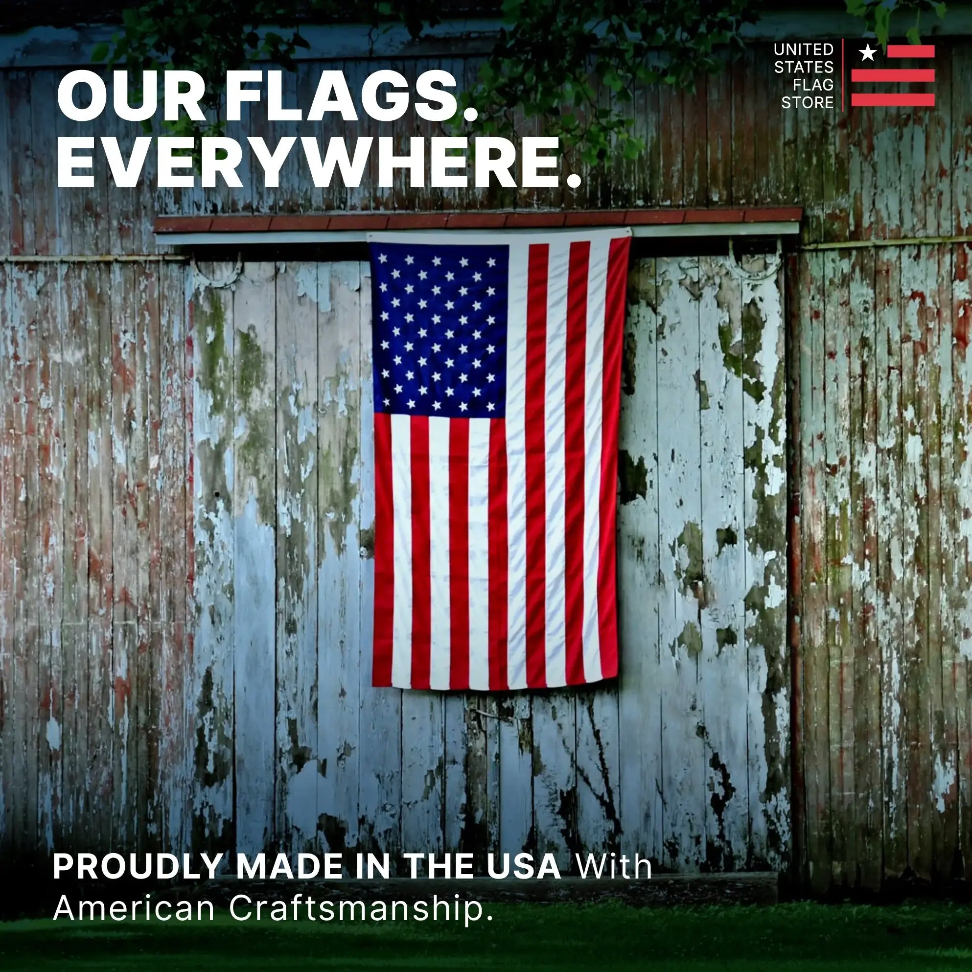 5x8 Knitted Polyester American Flag | American Made – United