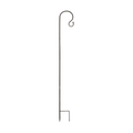 48 Inch Shepherd's Hook Stake for Outdoor Solar Lanterns & Garden Décor
