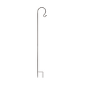 66 Inch Shepherd's Hook Stake for Outdoor Solar Lanterns & Garden Décor