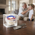 Americana Remember & Honor Forever Stemless Rose – 100% Real