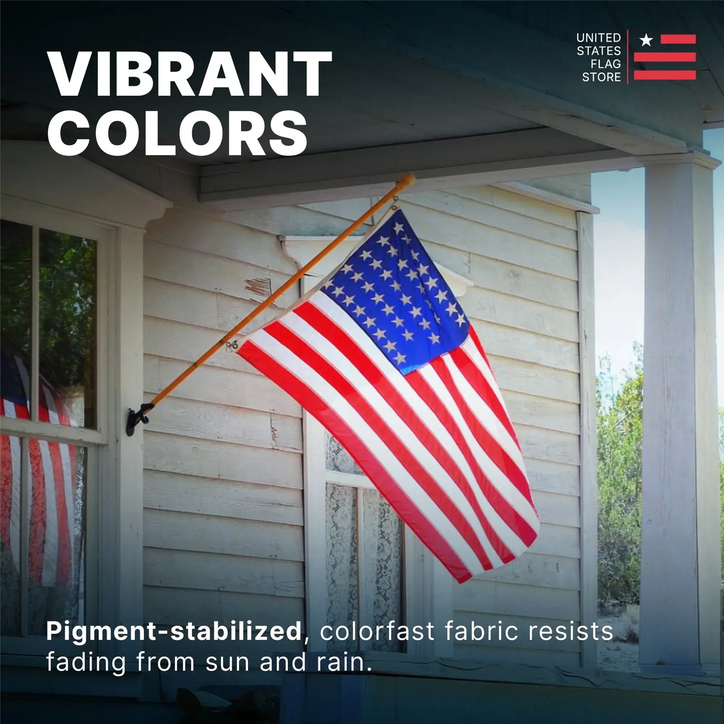 Super Tough 3ft x 5ft Super Knitted Polyester American Flag