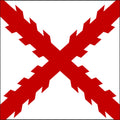 Cross of Burgundy 3ft x 5ft Nylon flag