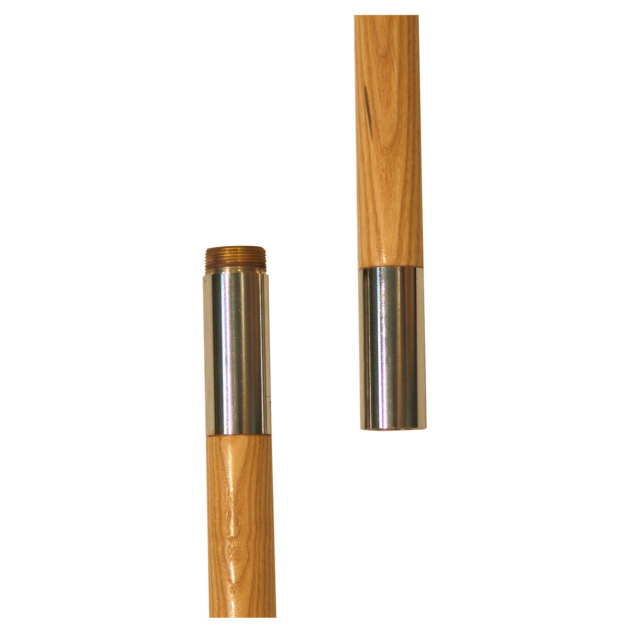 Super Tough 8ft Aluminum Two Section Residential Pole Set