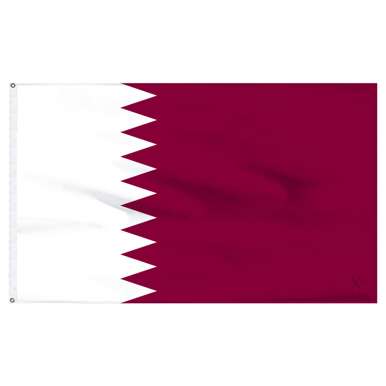 Qatar Flag 3ft x 5ft Nylon