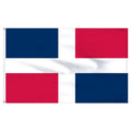 Dominican Republic 4' x 6' Nylon Flag - No Seal