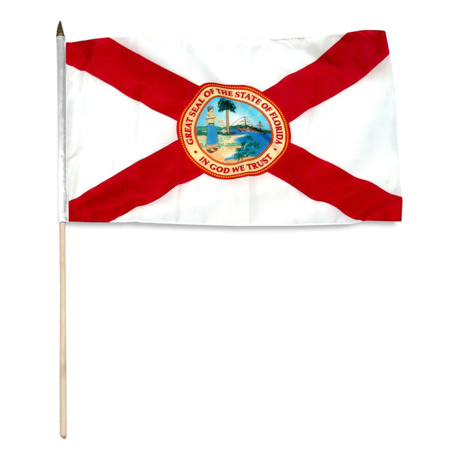 Florida Custom Flags Florida 12in x 18in Polyester Flag – United States Flag Store