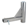 Aluminum Silver Trailer Hitch Bracket