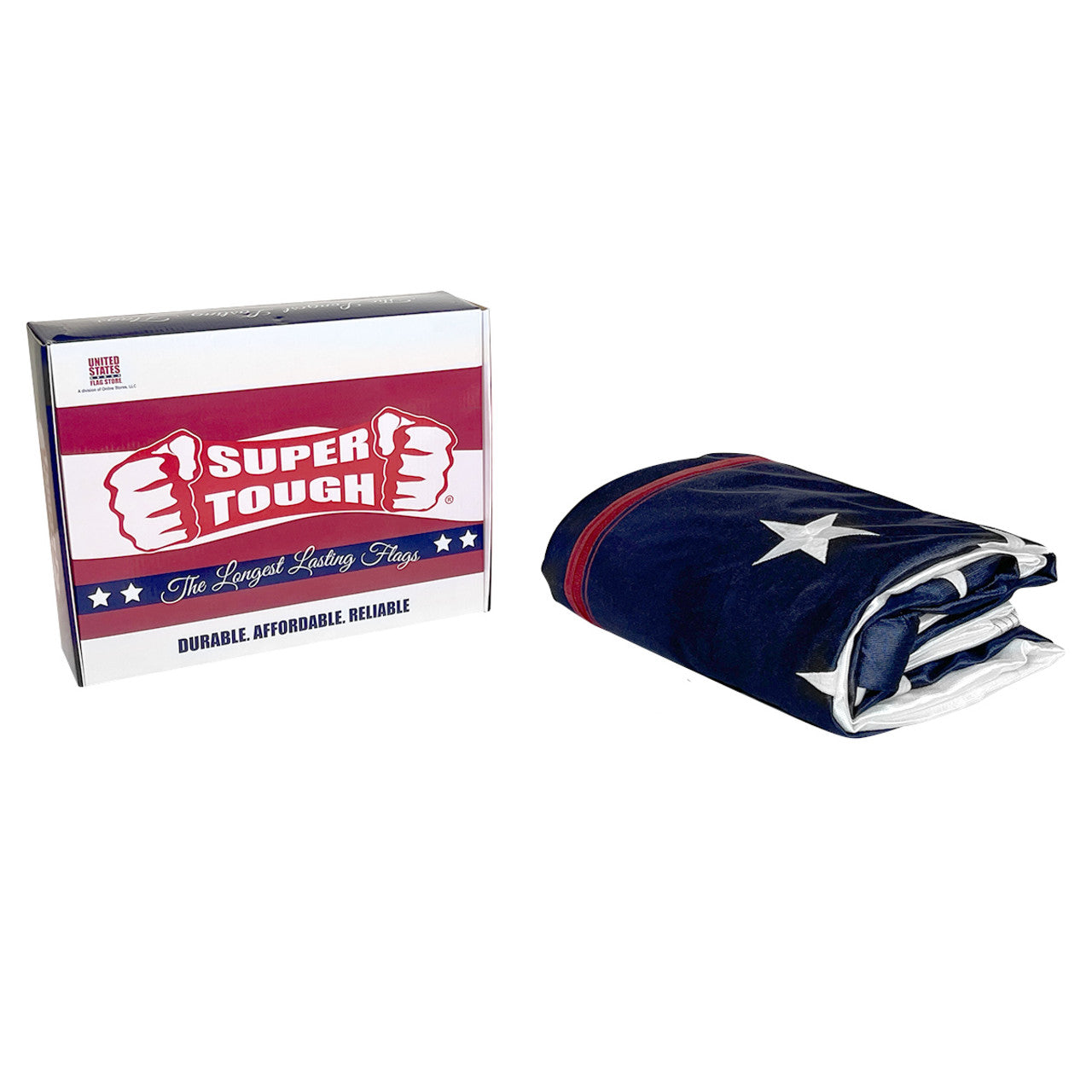 American Flag 10ft x 15ft Valley Forge Koralex II 2-Ply Sewn Polyester