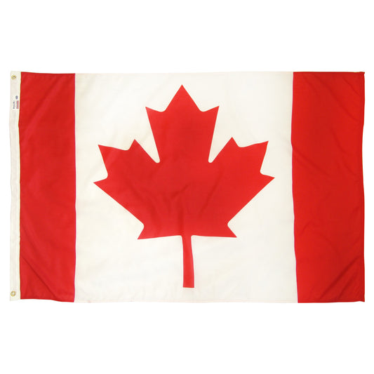 Canada 4ft x 6ft Nylon Flag - Secondary Image - United States Flag Store Canada 4ft x 6ft Nylon Flag