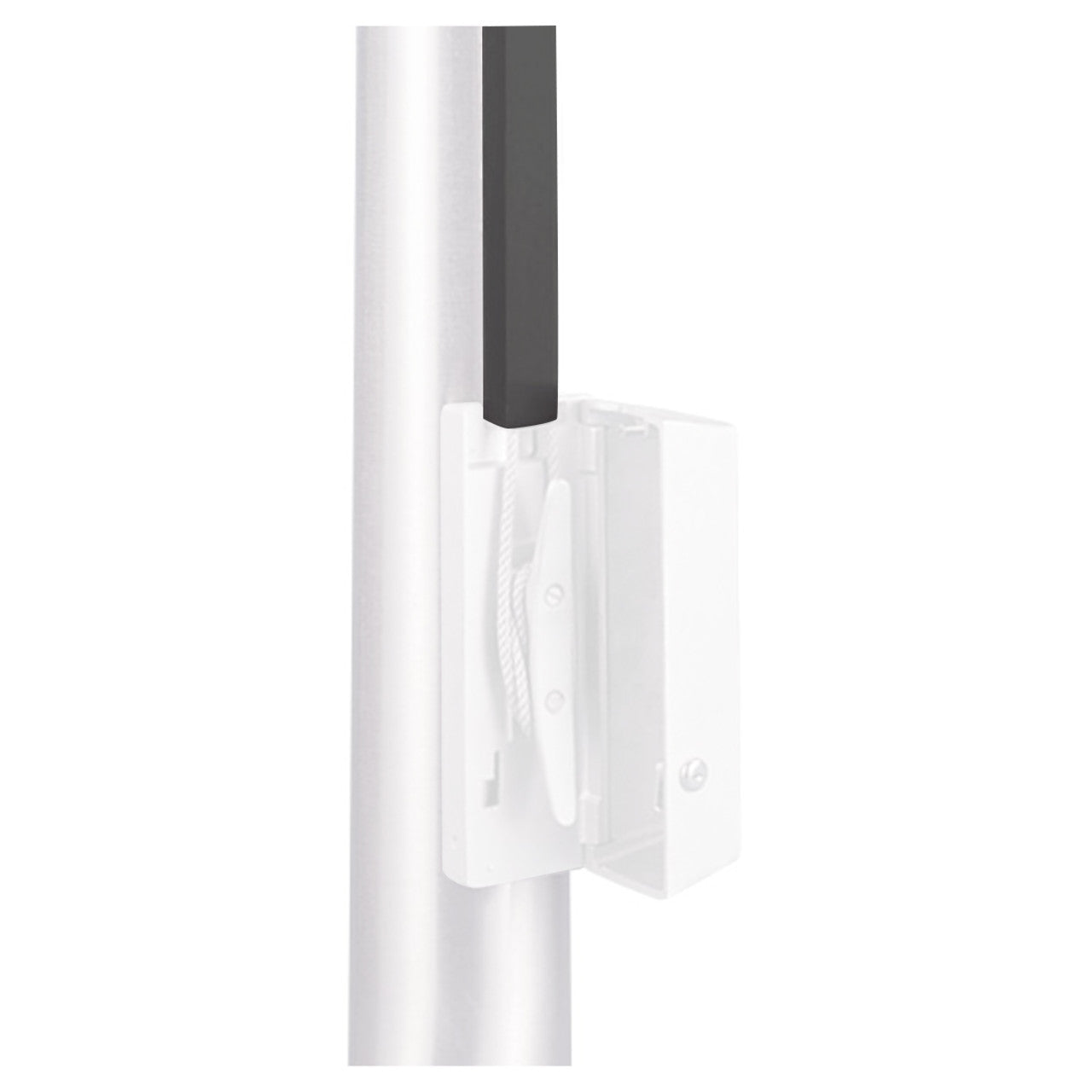 Halyard Cover with Mounting Screws - 10' Length