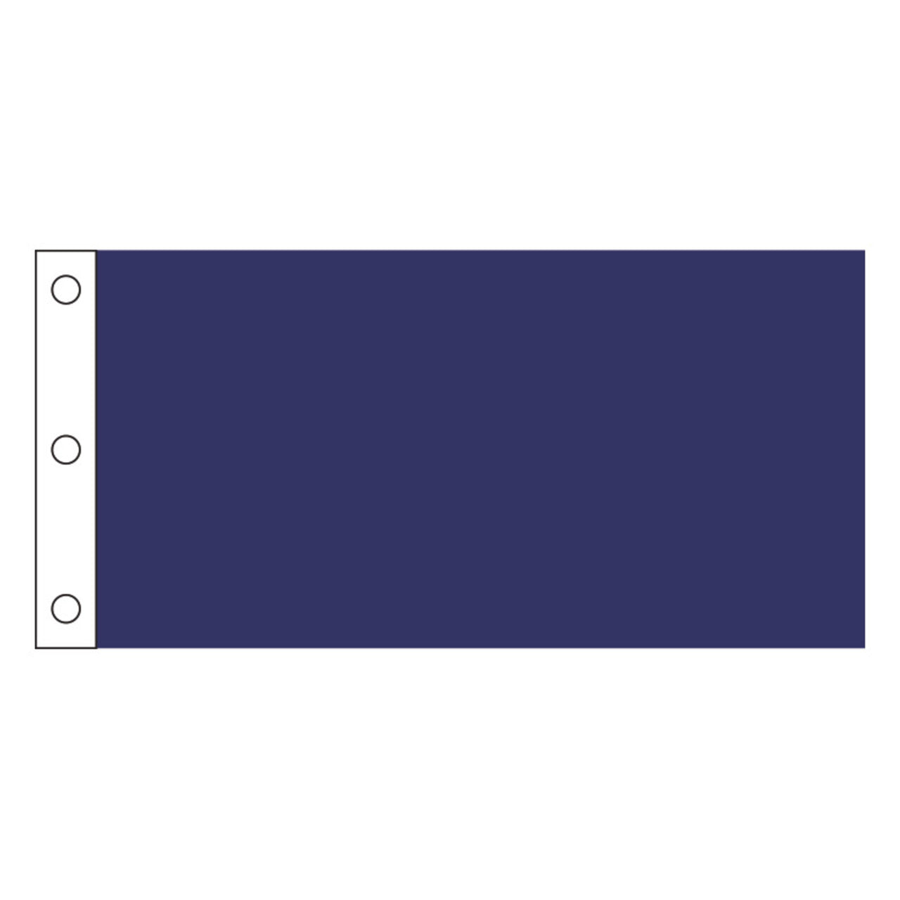 Solid Color Nylon Golf Flags - 14" x 20" With Grommets