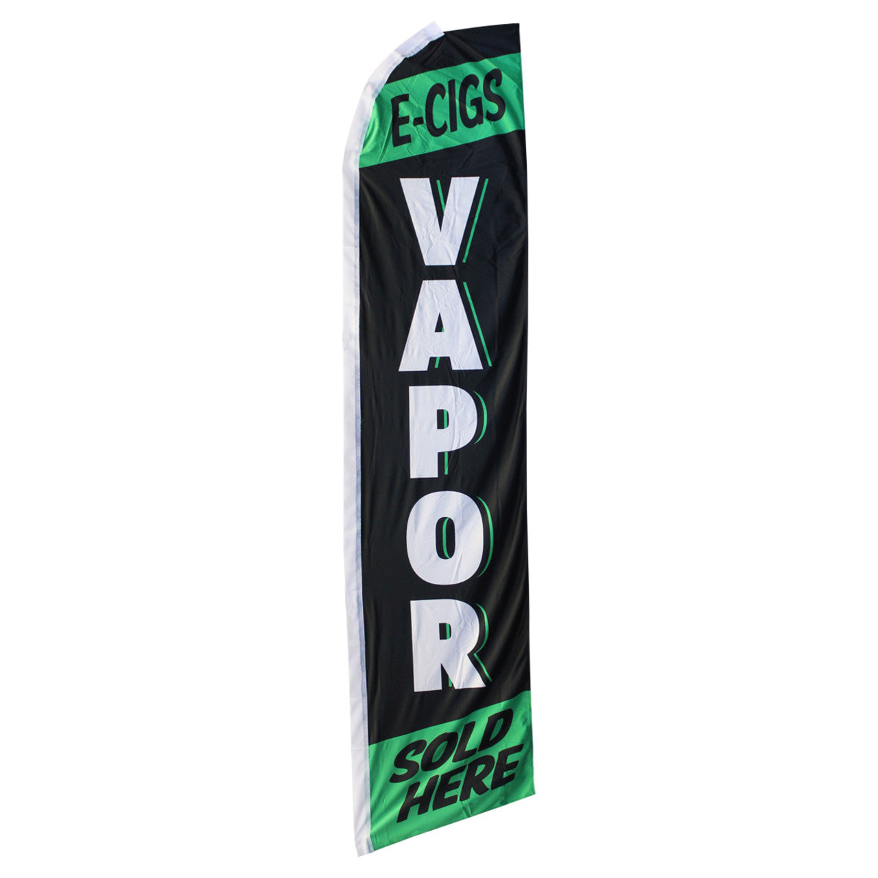 Vapor Swooper Flag - Green & Black
