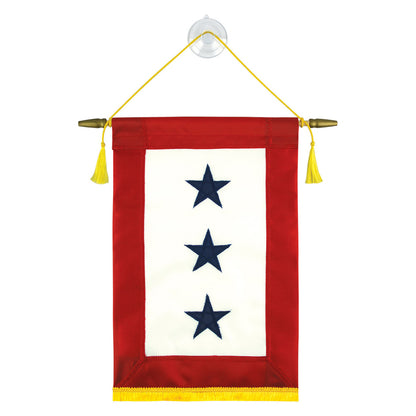 Blue Star Service Banner - 12" x 18"