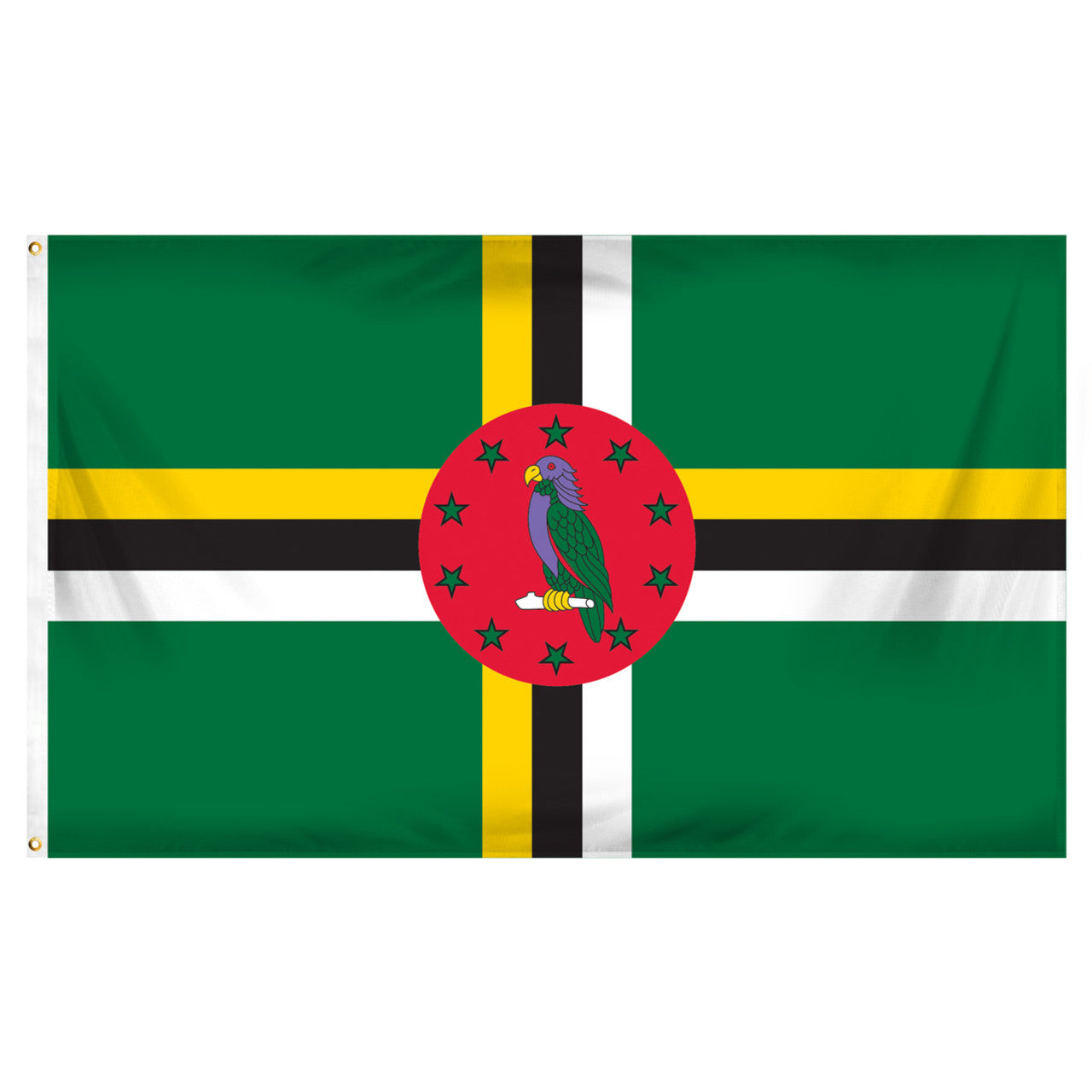 Dominica 3ft x 5ft Polyester Flag