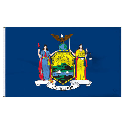 New York Flag 3x5ft Nylon