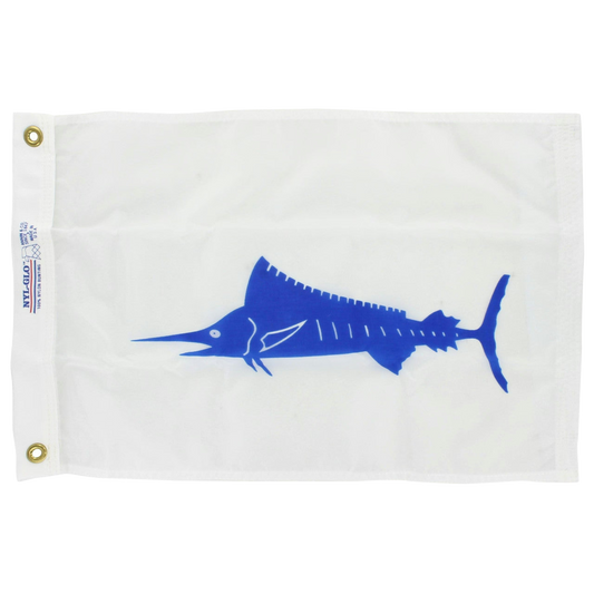 12in x 18in Nylon Marlin Flag