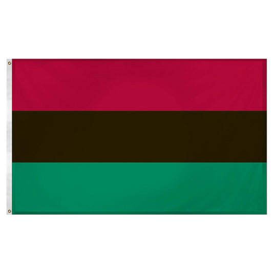 Pan-Africa Flag 3ft x 5ft Super Knit Polyester