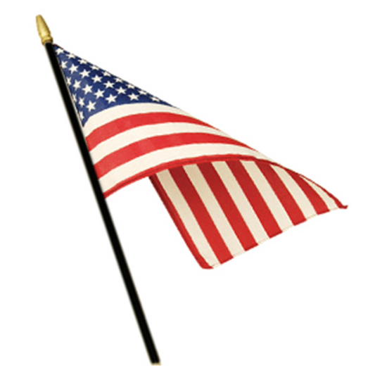 American Classroom Flag 16in x 24in Poly Cotton by Valley Forge