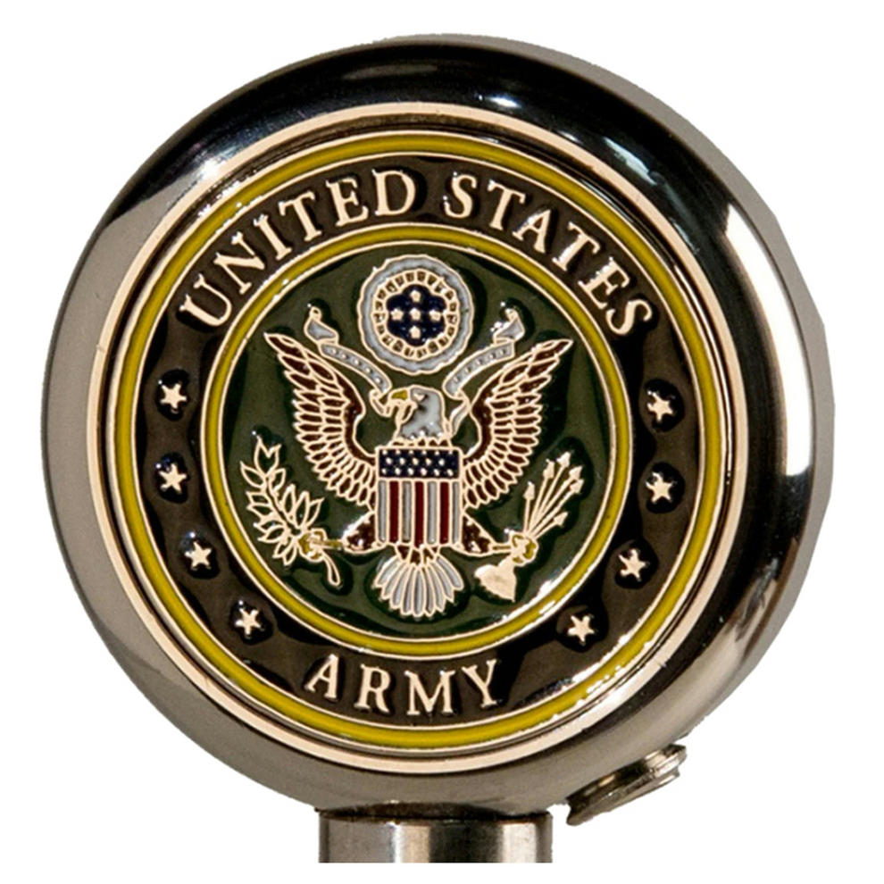 United States Army emblem motorcycle flag topper