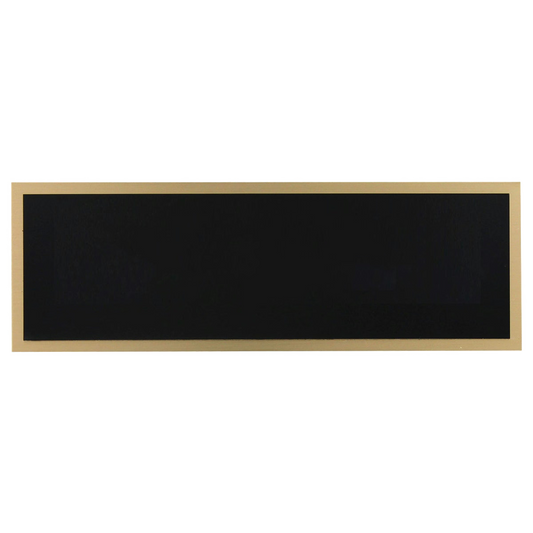 Black engraving plate