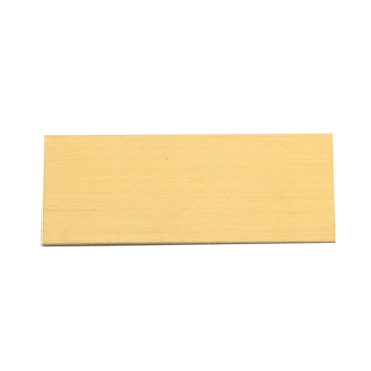 Wooden engravable plate