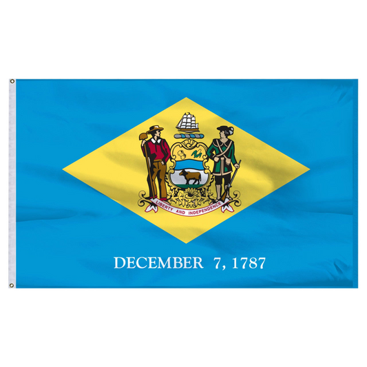 Delaware Flag 4 x 6 Feet Nylon