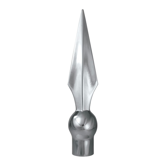 Flat Metal Spear - Silver