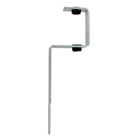 Grave Flag Holder - Silver