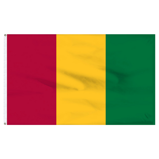 Guinea 6' x 10' Nylon Flag