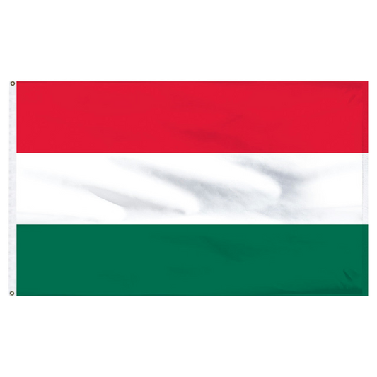 Hungary Flag 4ft x 6ft Nylon