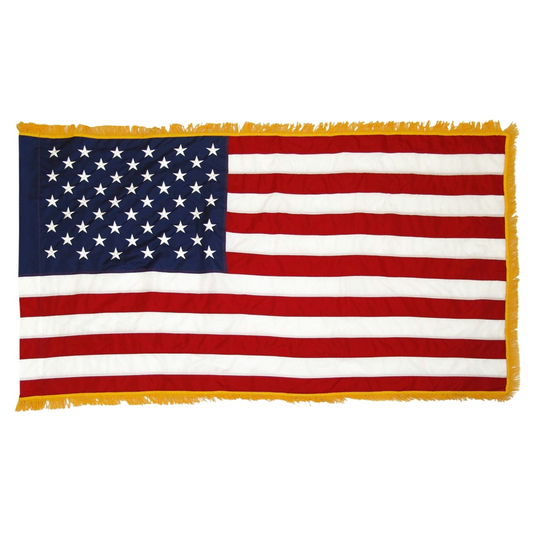 Indoor American Flag 4ft x 6ft Nylon