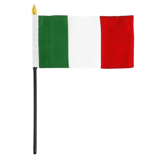 Italy flag 4 x 6 inch
