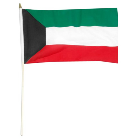 Kuwait Flag 12 x 18 inch